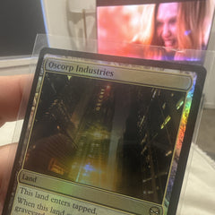 Magic: The Gathering MTG Oscorp Industries Land Foil SPM 0182 English 20252