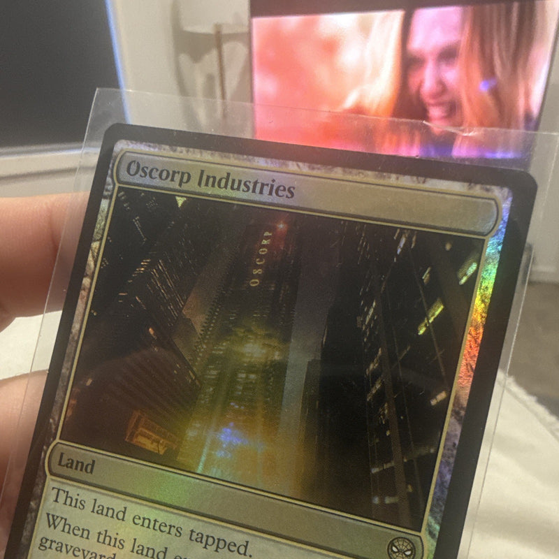 Magic: The Gathering MTG Oscorp Industries Land Foil SPM 0182 English 20252
