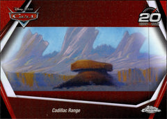 Cadillac Range Base Topps Chrome Disney   Cars 20th Anniversary CRS 9 NM0