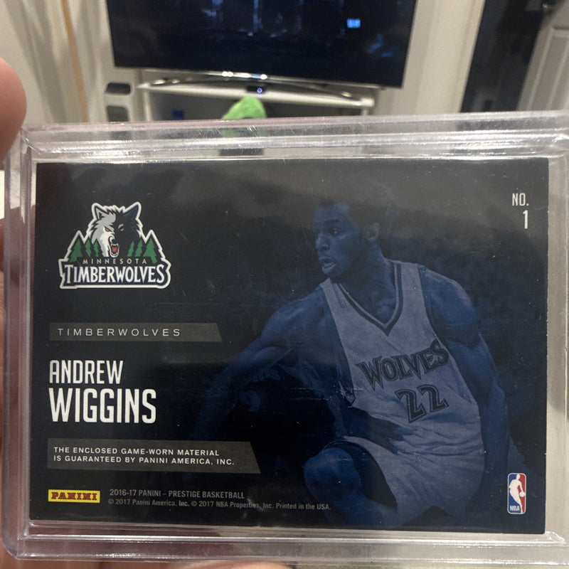 Andrew Wiggins Jerseys Panini Prestige 2016 17 #1 Minnesota Timberwolves 09/991