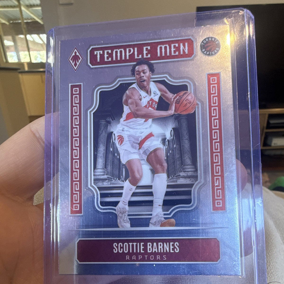 Panini 2023 24 Phoenix Scottie Barnes Temple Men Insert No. 23 Raptors NBA0