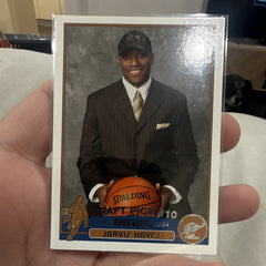 Topps 2003 04 Draft Pick Jarvis Hayes Rookie #230 Washington Wizards NBA Card0