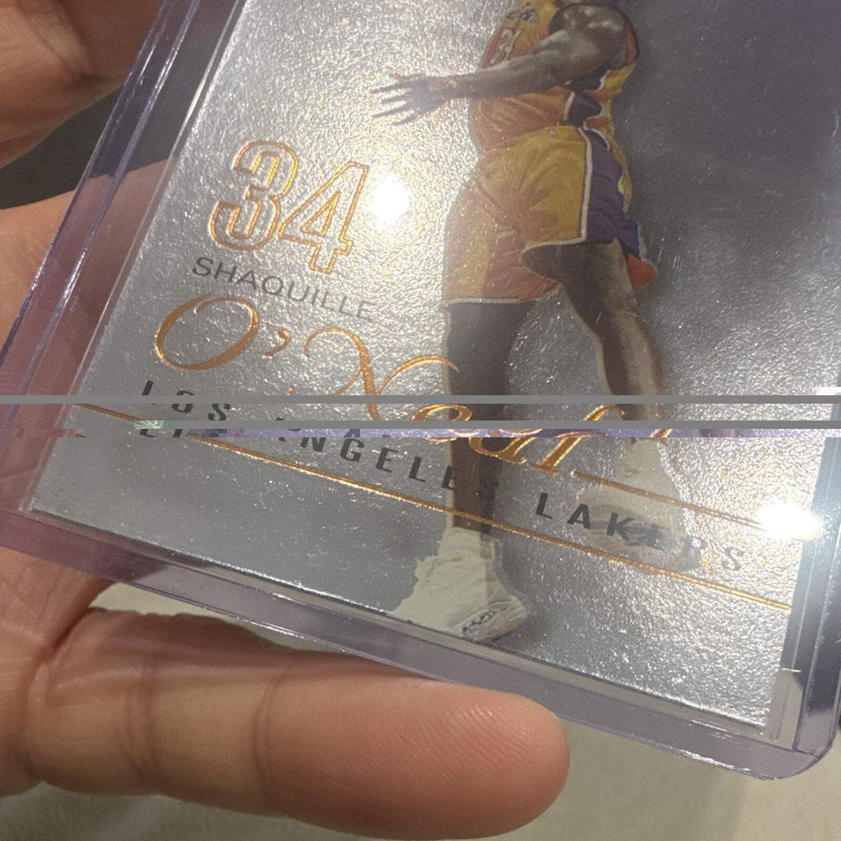 Fleer 2003 04 Mystique Shaquille O'Neal Los Angeles Lakers #463