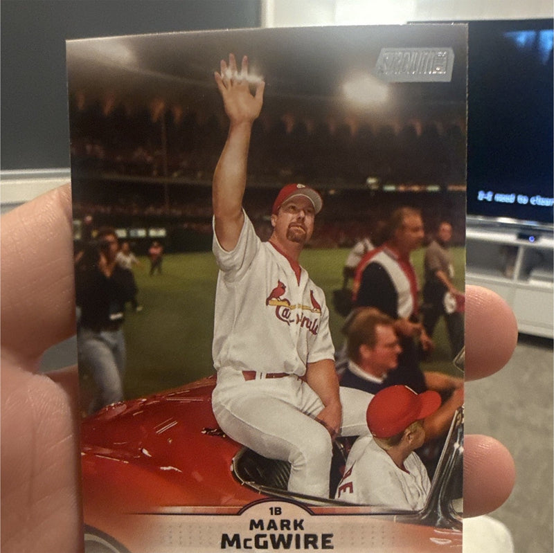 Topps Stadium Club 2025 Mark McGwire Base Set St. Louis Cardinals #150