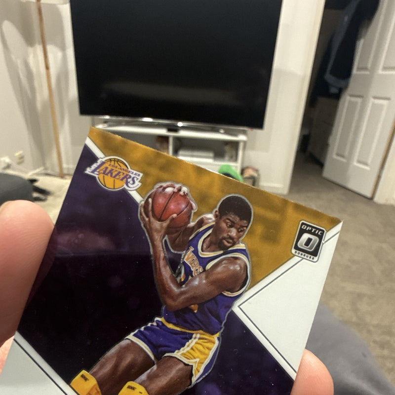Panini Donruss Optic 2022 23 Winner Stays Magic Johnson #19 Lakers Insert2