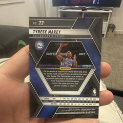 Panini 2024 25 Mosaic Basketball Tyrese Maxey Base Set Philadelphia 76ers #231