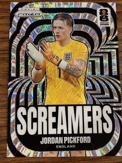 Panini Prizm FIFA World Cup 2026 Screamers No. 2 Jordan Pickford England1