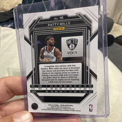 Panini Prizm 2022-23 Basketball Patty Mills Base Set Brooklyn Nets #18 Card1