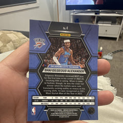 Panini Shai Gilgeous Alexander Insert 2022 23 Mosaic Thunder No. 41