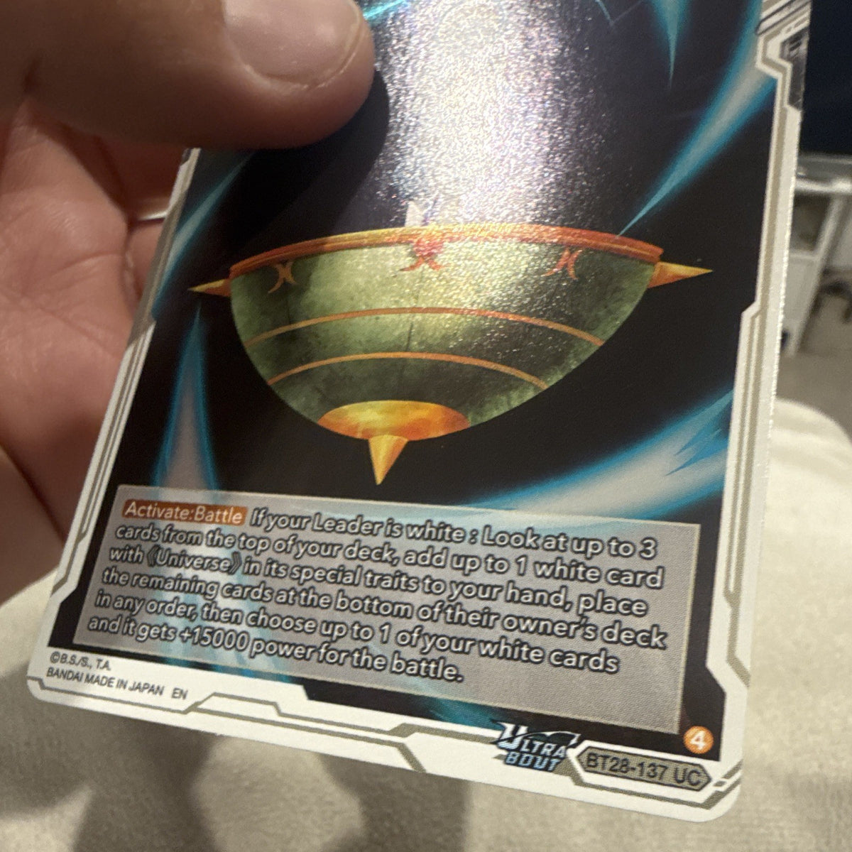 Dragon Ball Super Overture to Disaster Extra UC Foil BT28-1372