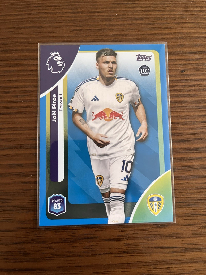 Topps Premier League Joël Piroe Rookie Parallel 339 Leeds United 2025/260