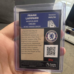Topps Premier League Retro Threads 2004/05 Frank Lampard Chelsea #3871