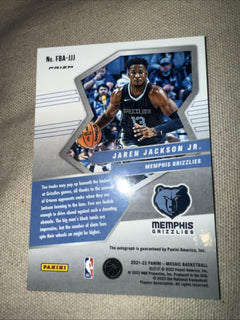 Jaren Jackson JR. Fast Break Autograph3