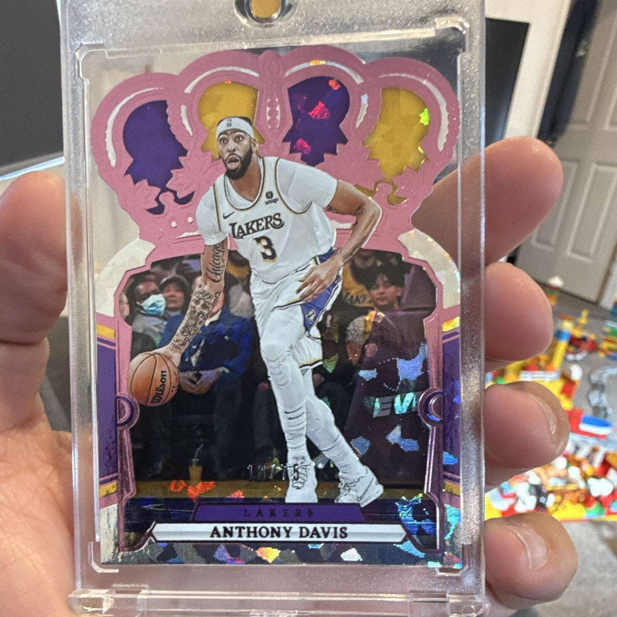 Panini Crown Royale 2023 24 Anthony Davis Los Angeles Lakers #62 18/750
