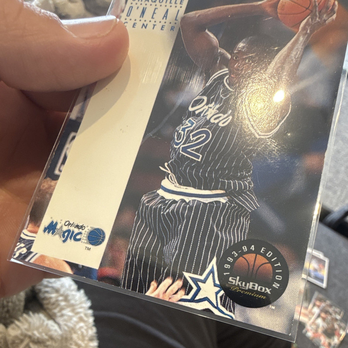 SkyBox Premium Shaquille O'Neal Base Set Orlando Magic 1993 94 #1333