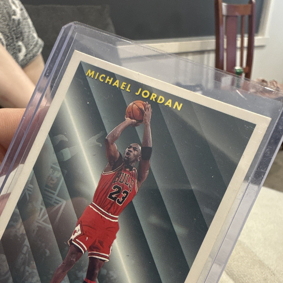 Michael Jordan League Leader 1993 94 Fleer #224 Chicago Bulls Insert2