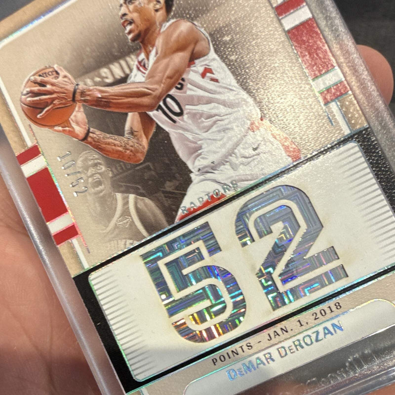 Panini DeMar DeRozan 2024 25 One and One Points record 10/52 #jerseymatch2