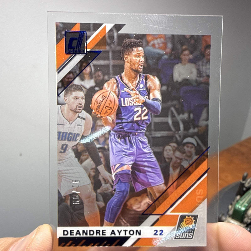 Panini Clearly Donruss 2019 20 Deandre Ayton Phoenix Suns No.35 91/990