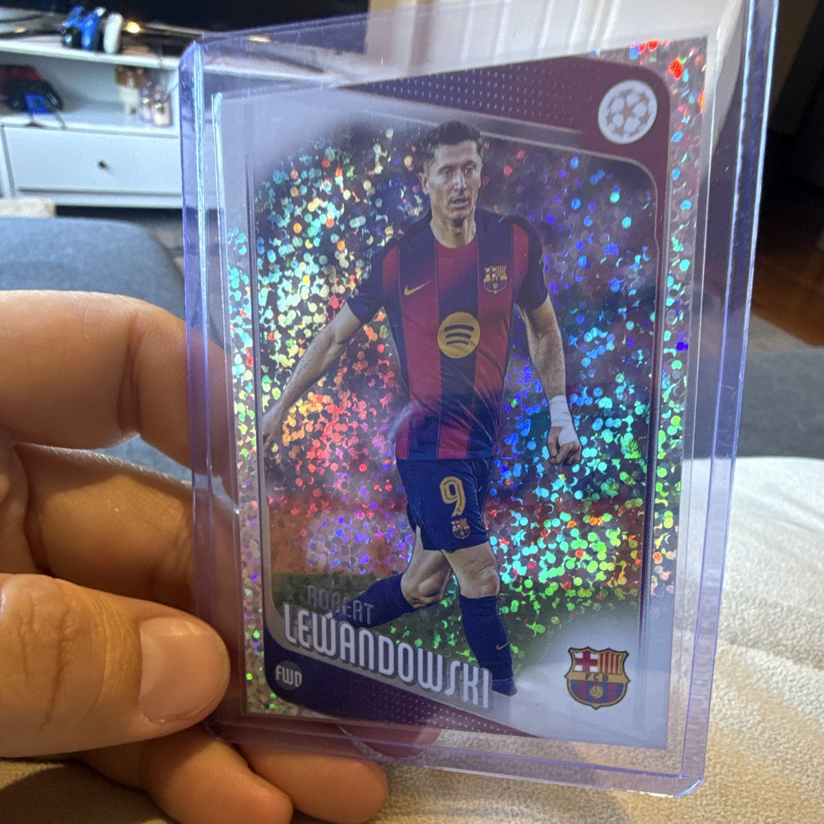 Robert Lewandowski Parallel/Variety Topps UEFA Champions League 54 2025 260