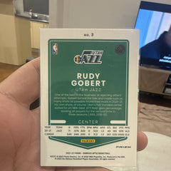 Panini Donruss Optic 2021 22 Rudy Gobert Prizm Utah Jazz #3 NBA Card1