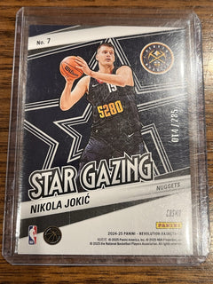 Panini Revolution 2024 25 Nikola Jokić Star Gazing Cosmo No. 7 /1852