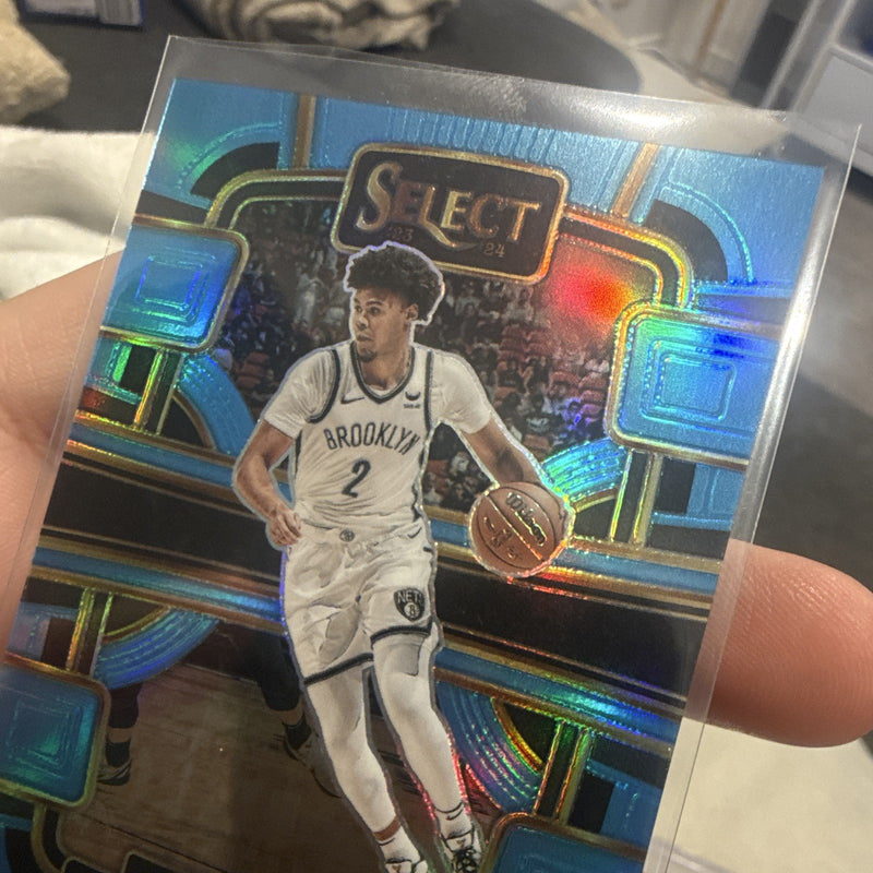 Panini Select Concourse Cameron Johnson Nets No.12 Prizm 119/2991