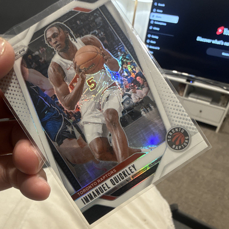 Panini Prizm 2024 25 Immanuel Quickley Raptors #78 035/175 Parallel3