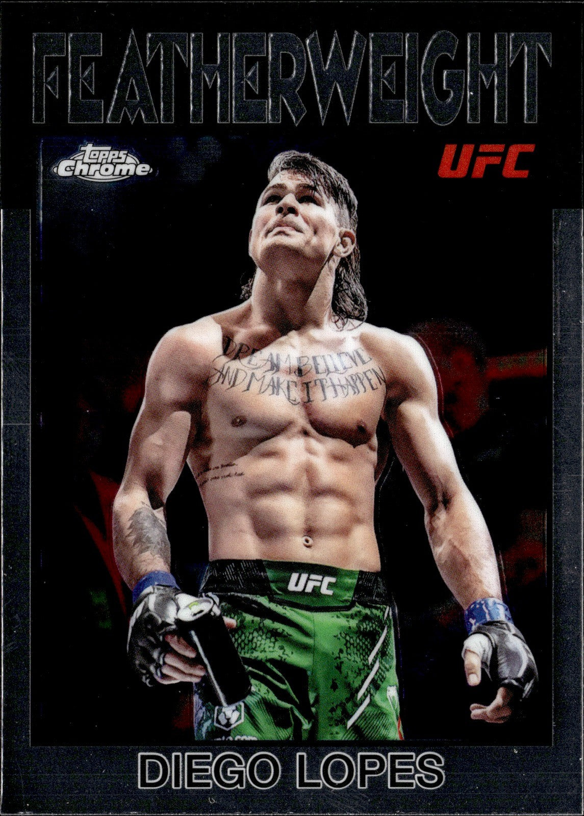 Diego Lopes 1986 Topps 86 15 Topps Chrome UFC   1986 Topps NM0