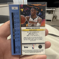 Topps Chrome Russell Westbrook NBA Record 2024 25 Denver Nuggets #431