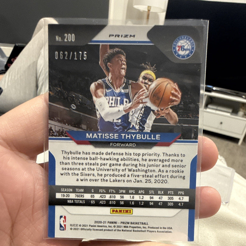 Panini Prizm 2020-21 Matisse Thybulle Philadelphia 76ers #200 062/1751