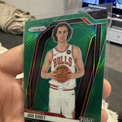 Panini Prizm 2024 25 Josh Giddey Green Parallel Chicago Bulls #1121