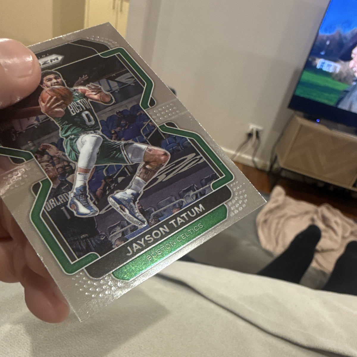 Panini Prizm Basketball 2021 22 Jayson Tatum Boston Celtics No. 13 Parallel3