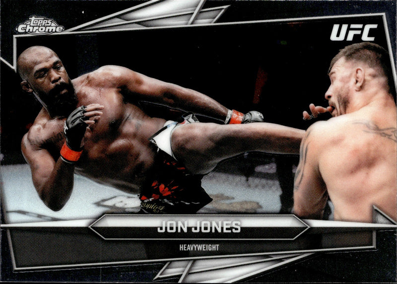 Jon Jones Base 36 Topps Chrome NM0