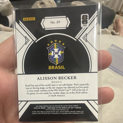 Panini Noir Road to FIFA World Cup 26 Alisson Becker #69 06/25 Brazil1