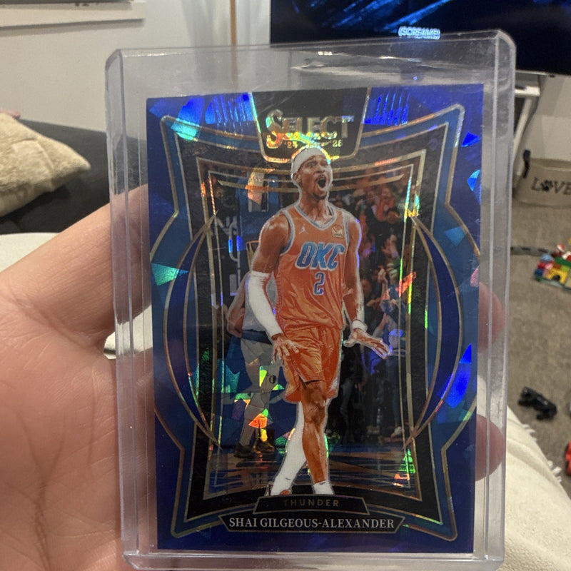 Panini Shai Gilgeous Alexander Select Concourse Prizm 36 OKC Thunder0