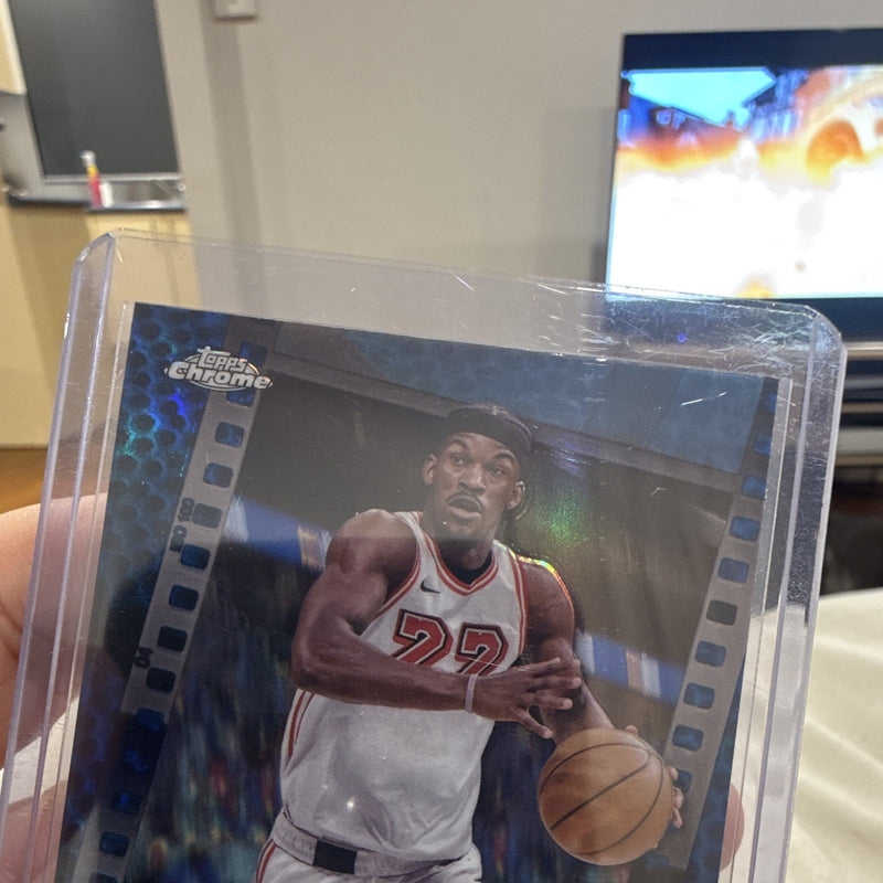 Topps Chrome Jimmy Butler Film Study Insert FS 17 Miami Heat NBA Basketball2