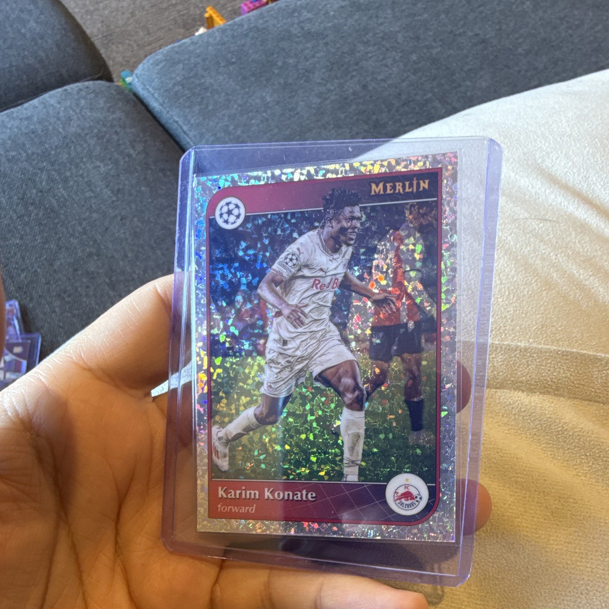 Karim Konate Parallel/Variety Topps Merlin UCL 1232