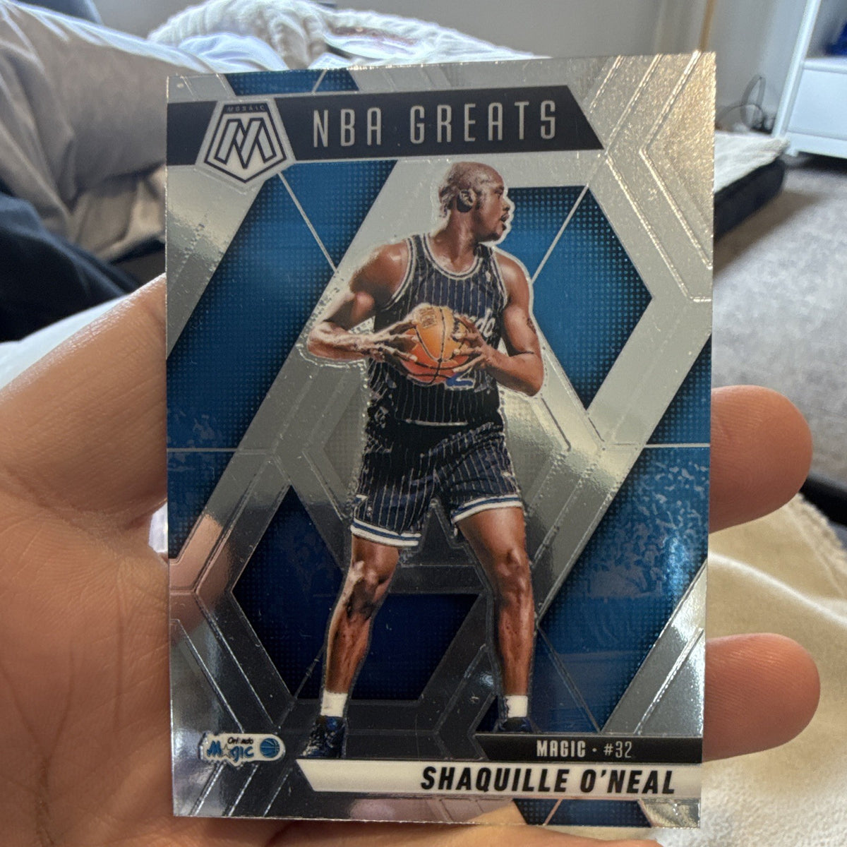 Panini 2024 25 Mosaic Shaquille O'Neal NBA Greats Insert #297 Magic0