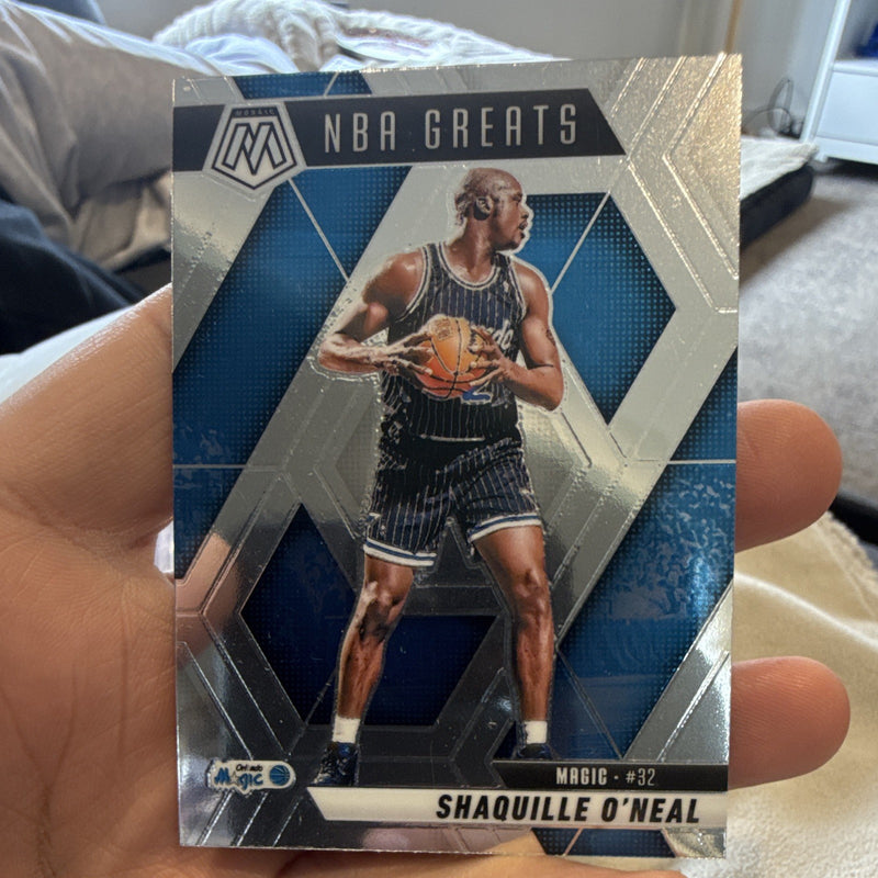 Panini 2024 25 Mosaic Shaquille O'Neal NBA Greats Insert #297 Magic0