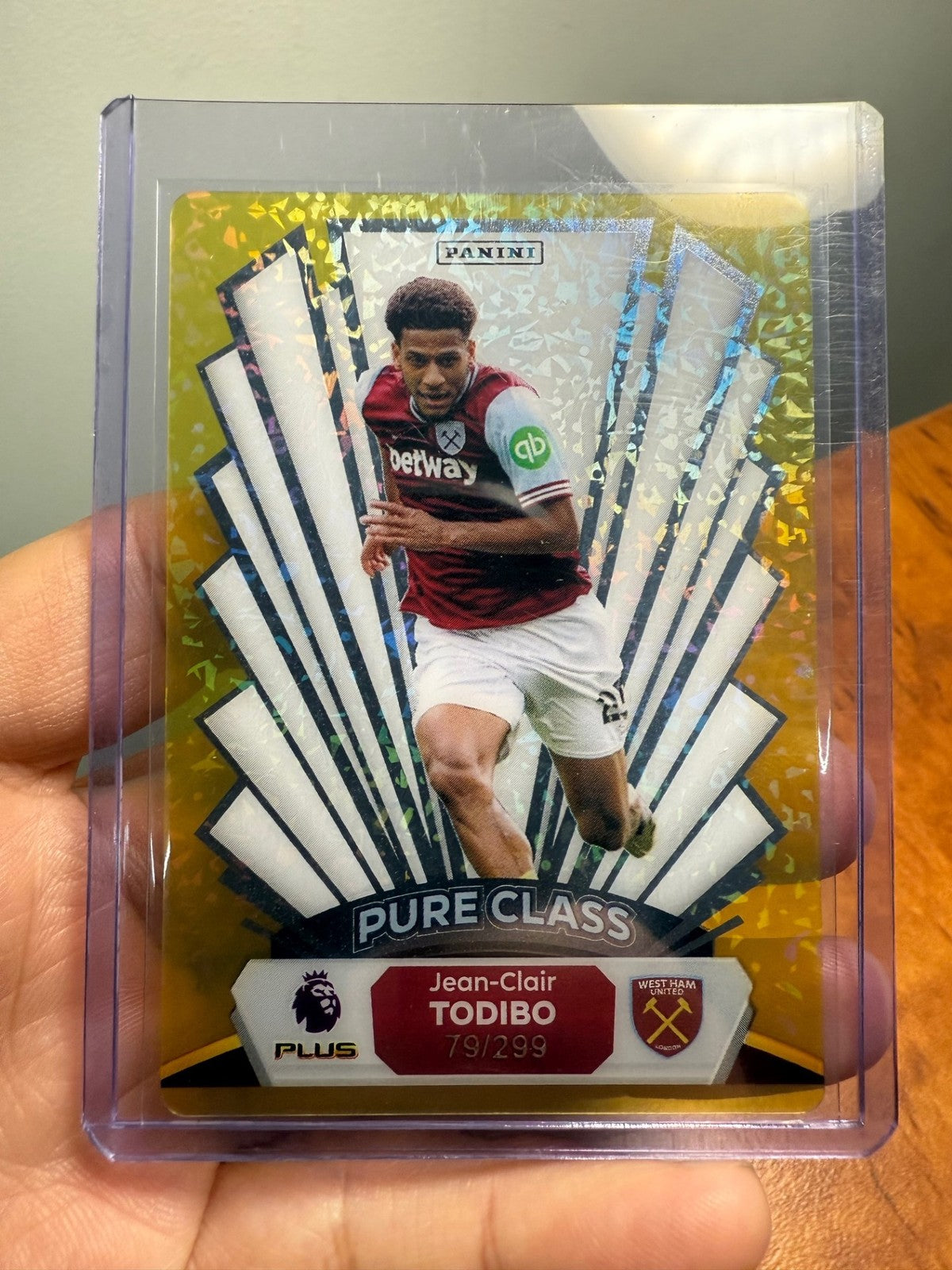 Jean Clair Todibo Pure Class Yellow Premier League Plus   79/299 NNO NM0