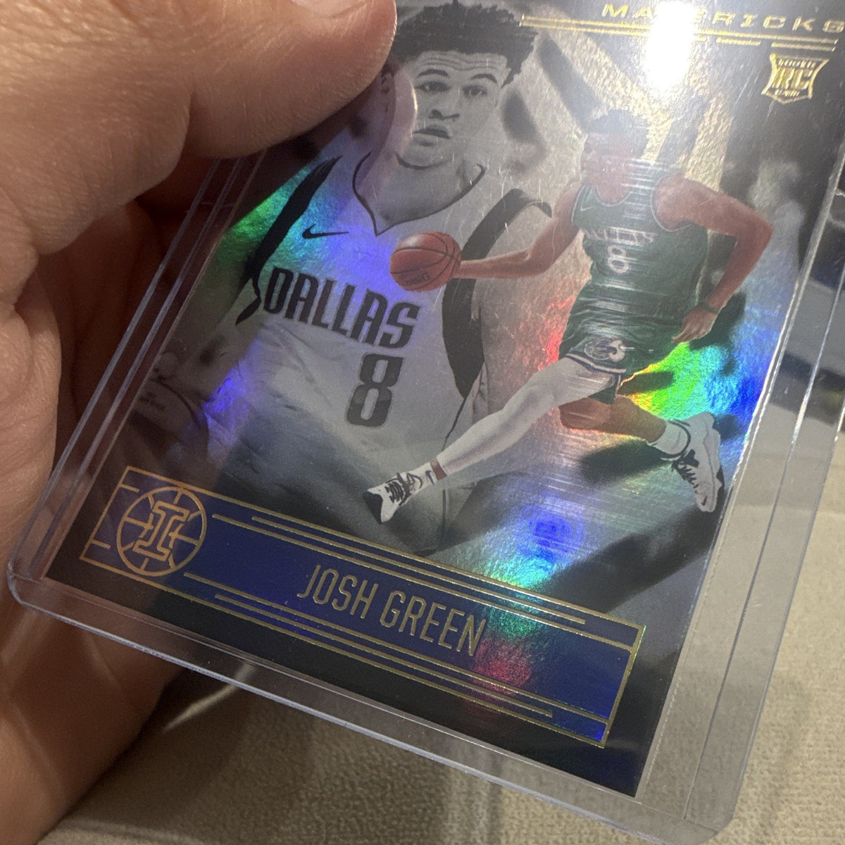 Panini Illusions 2020 21 Josh Green Rookie #189 Dallas Mavericks3