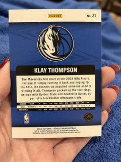 Panini Revolution Klay Thompson Parallel/Variety #37 Mavericks 2024 252