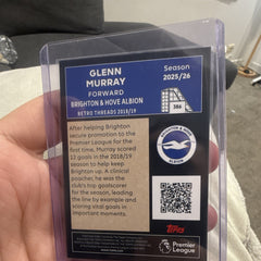 Topps Glenn Murray Retro Threads 2018/19 Premier League Brighton #3861
