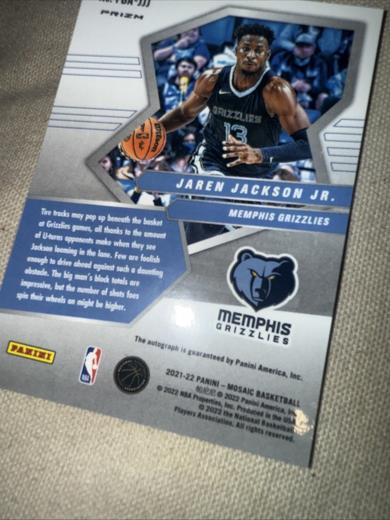 Jaren Jackson JR. Fast Break Autograph5