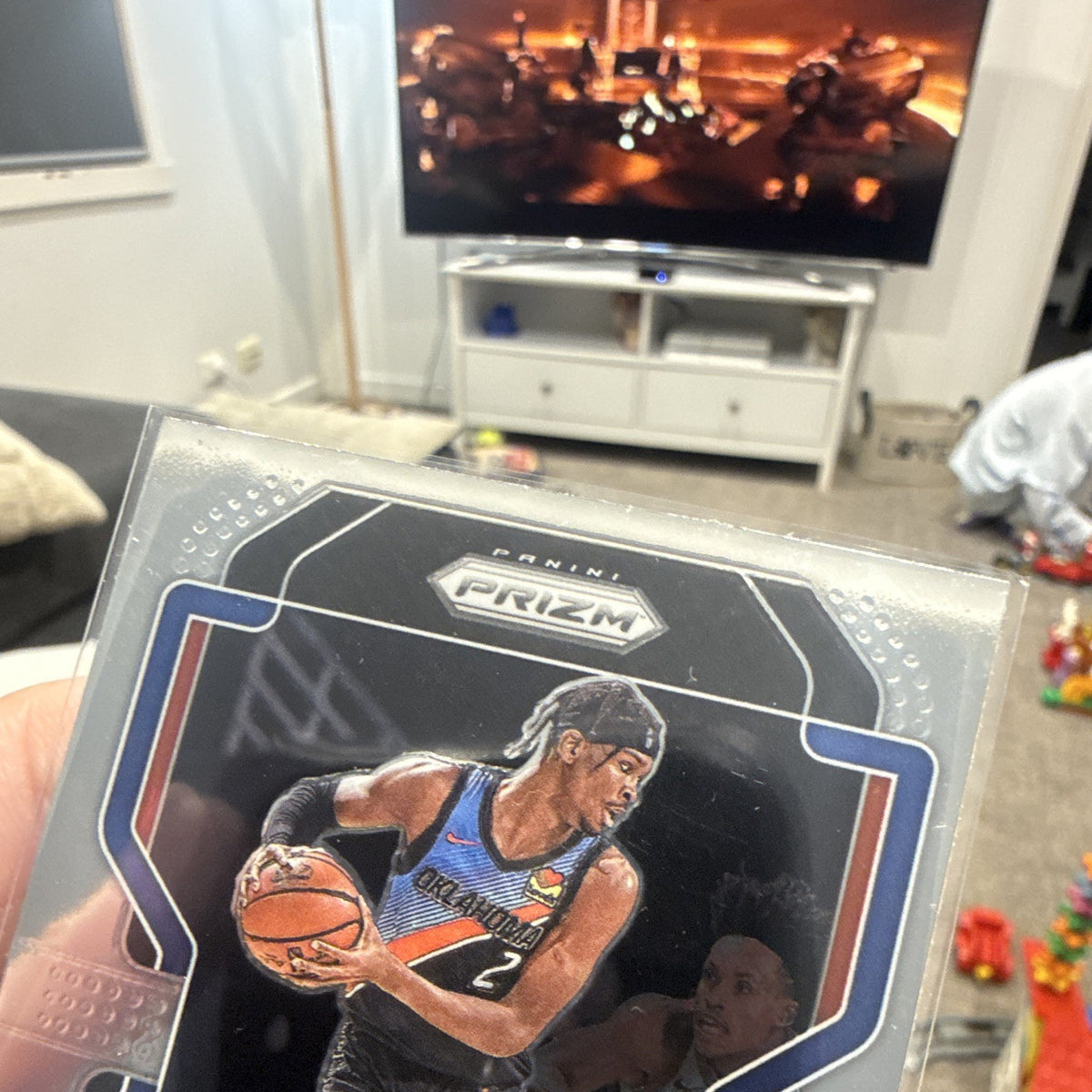 Panini Prizm 2021 22 Shai Gilgeous Alexander Base Set 238 Thunder2