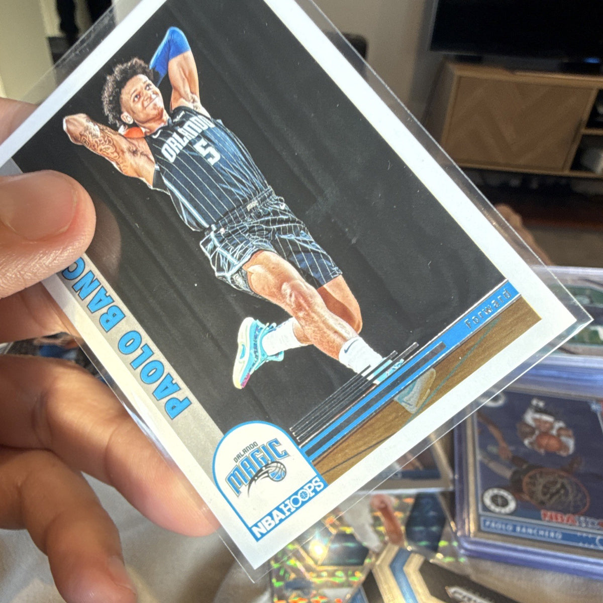 Panini 2022 23 NBA Hoops Paolo Banchero Base Orlando Magic #2812