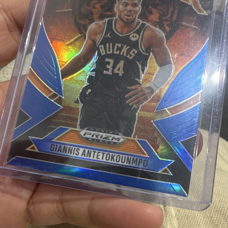 Panini 2024 25 Prizm Black Giannis Antetokounmpo Tallismen #6 52/1993