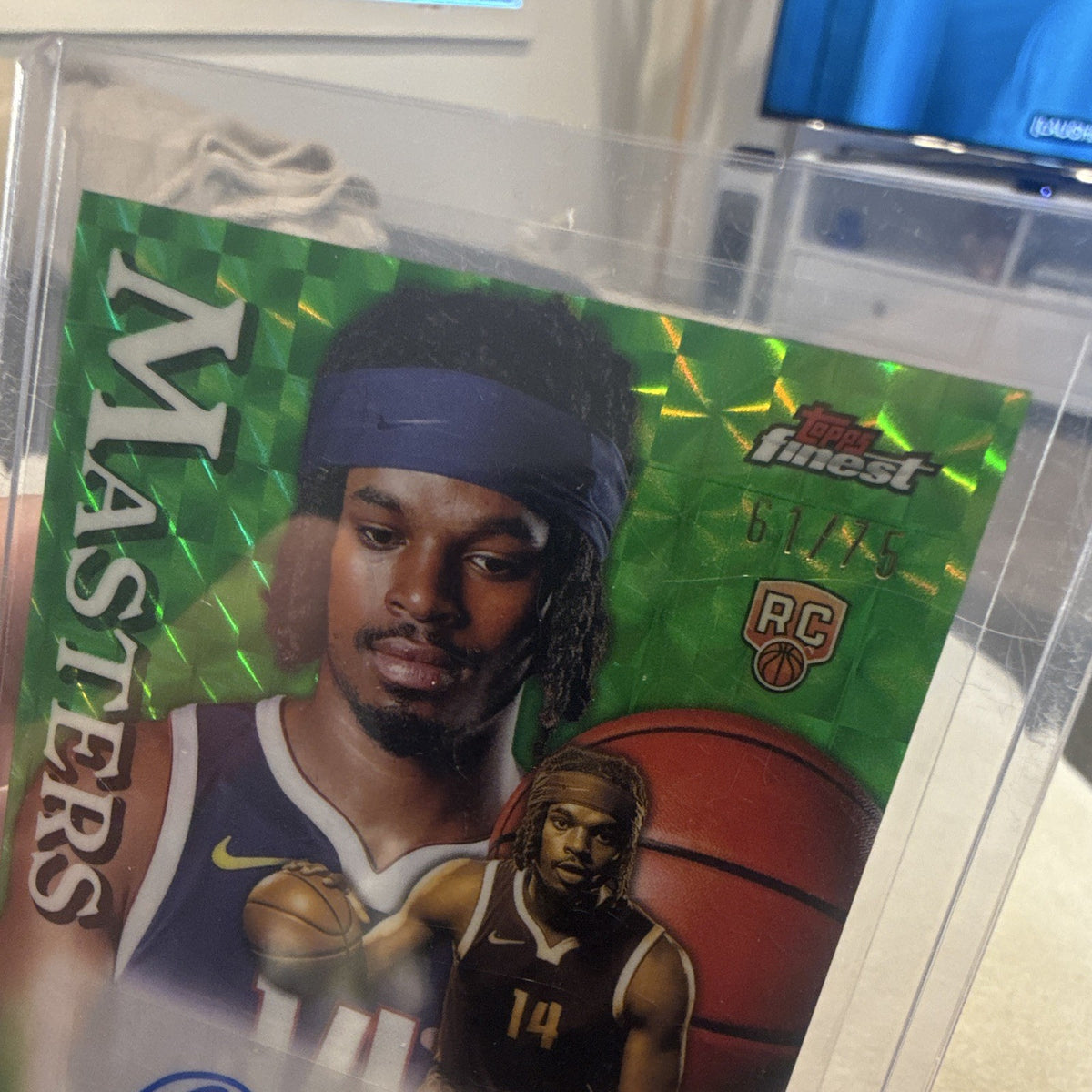Topps Finest DaRon Holmes II Masters Autographs MA DHO RC Auto 61/75 Nuggets1