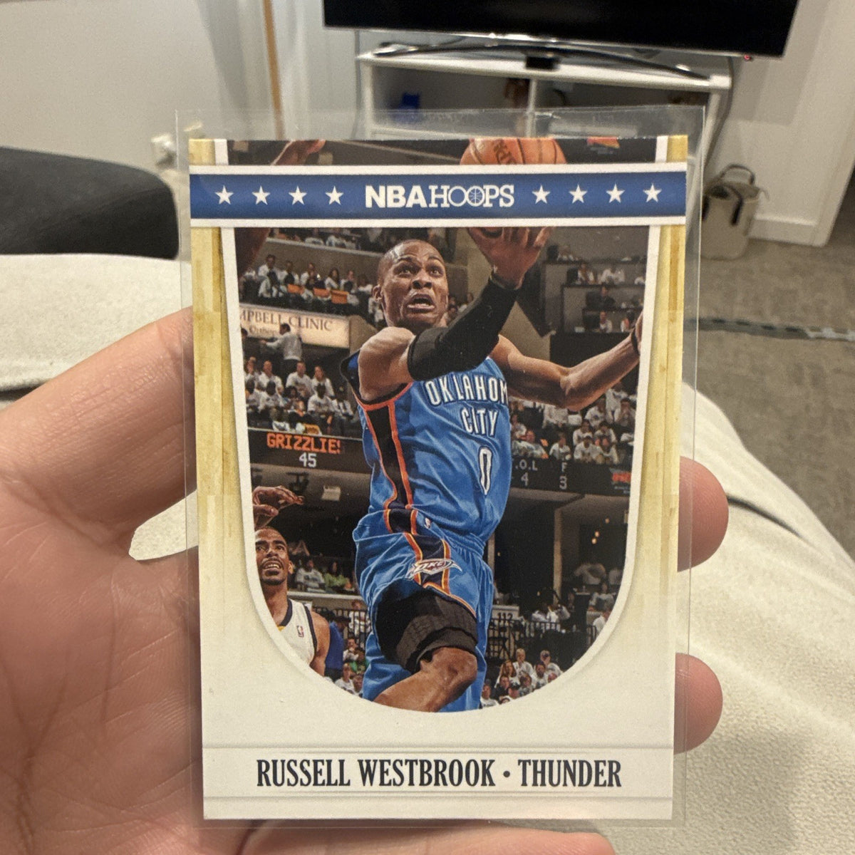 Panini NBA Hoops 2012 Russell Westbrook Oklahoma City Thunder #1750