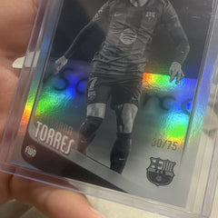 Ferran Torres Serial Numbered Topps UEFA Champions League 138 30/753